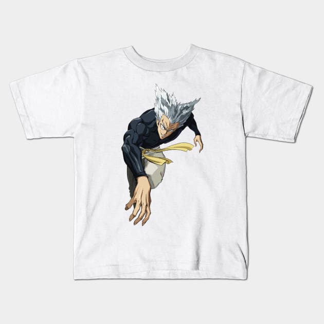 Villain Garou Kids T-Shirt by Papernime